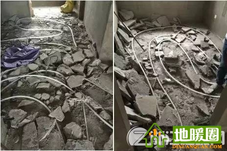 低價(jià)地暖到底有多可怕？掀開地板給你看！ 